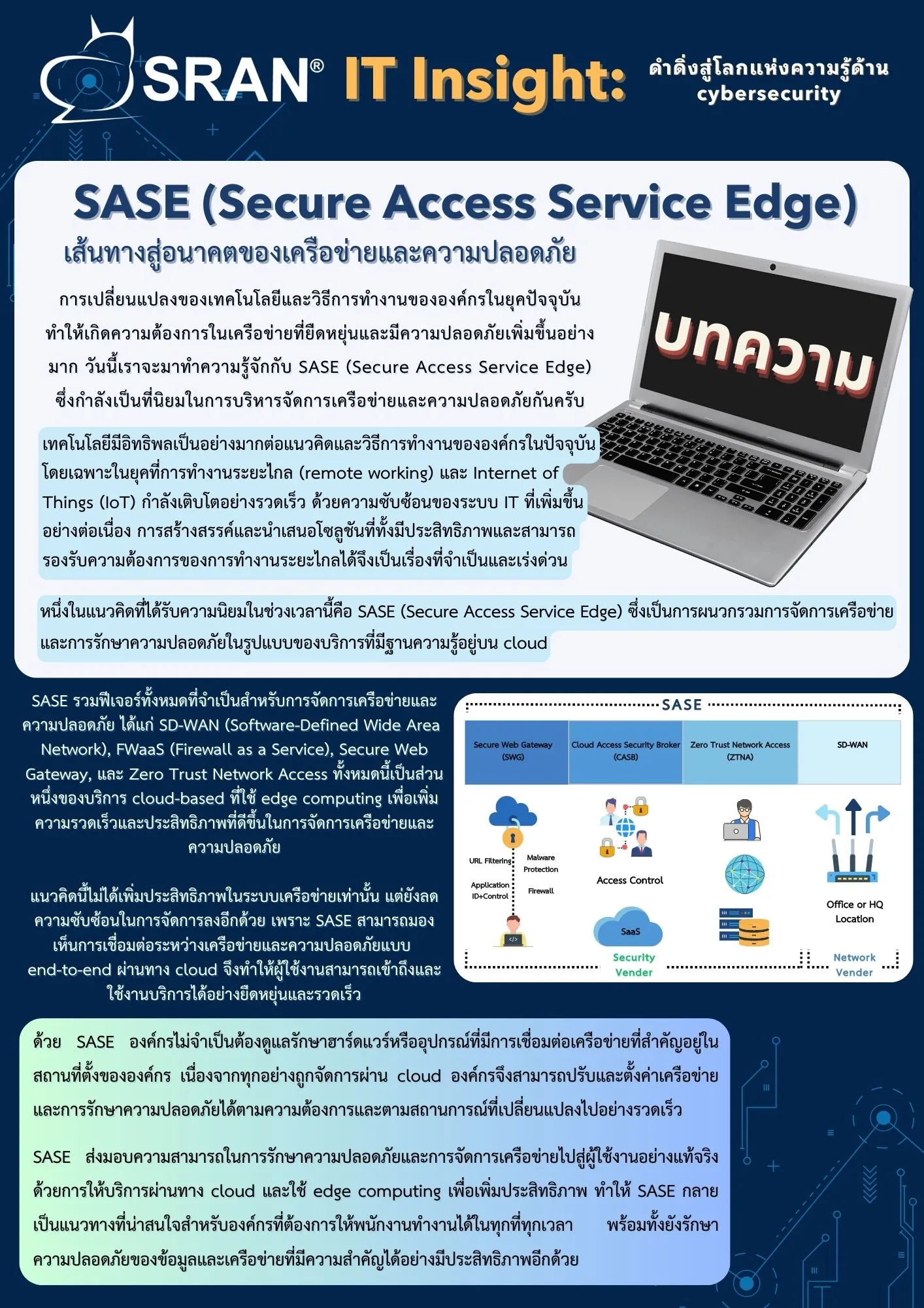 Cybersecurity Secure Access Service Edge