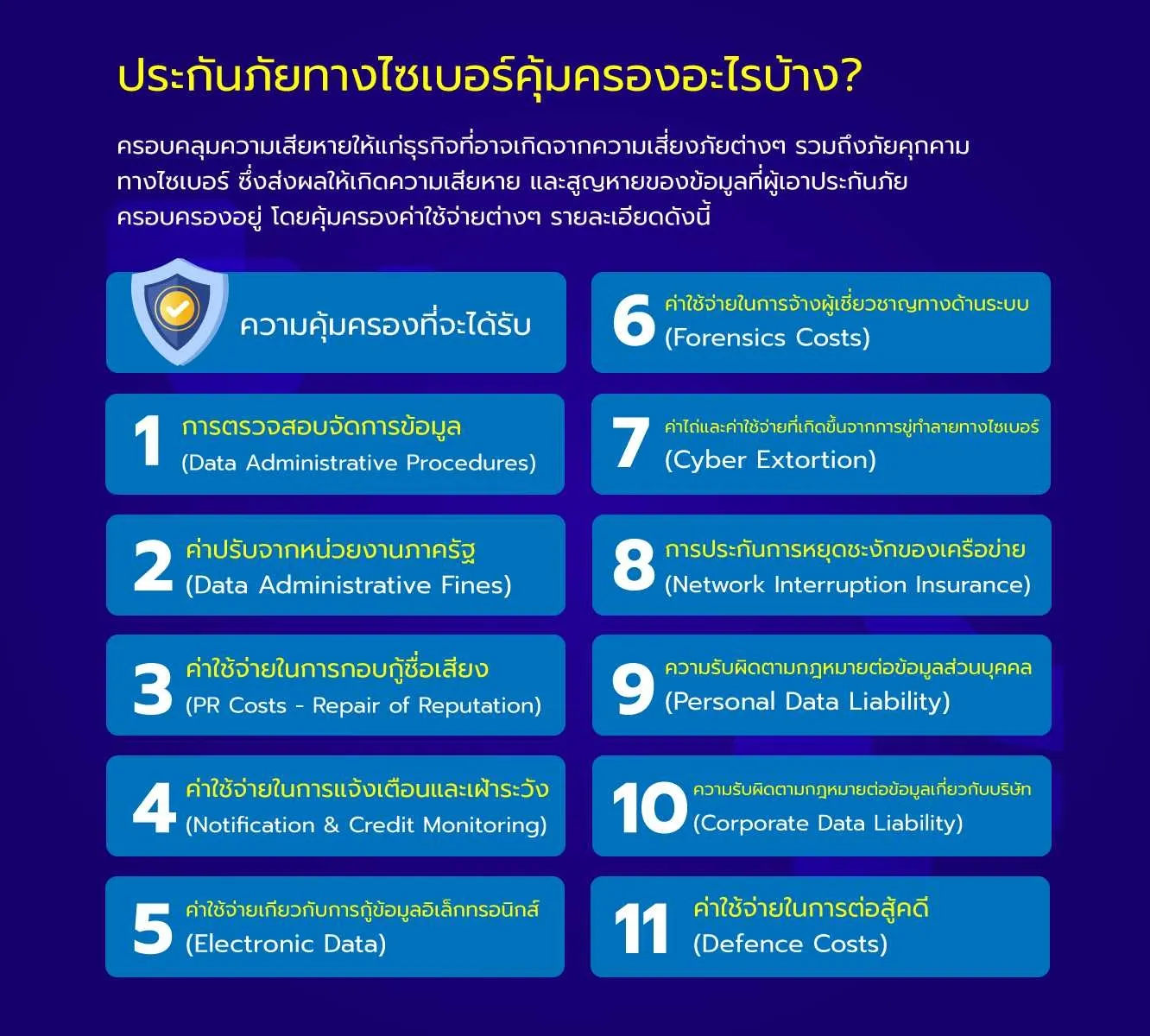 ประกันภัยไซเบอร์
